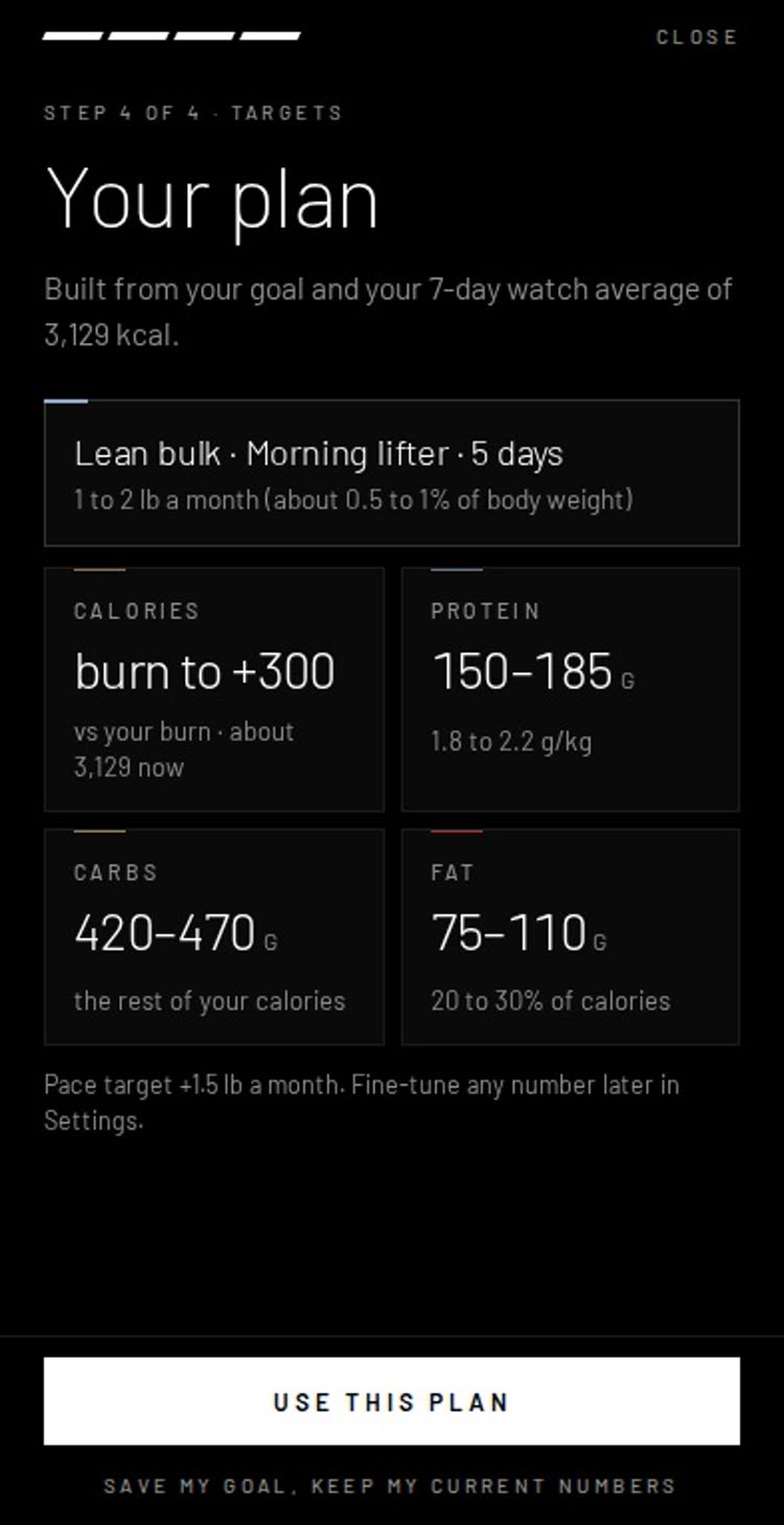 JOSH app screen